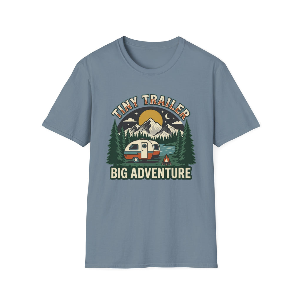 Tiny Trailer Big Adventure T-Shirt