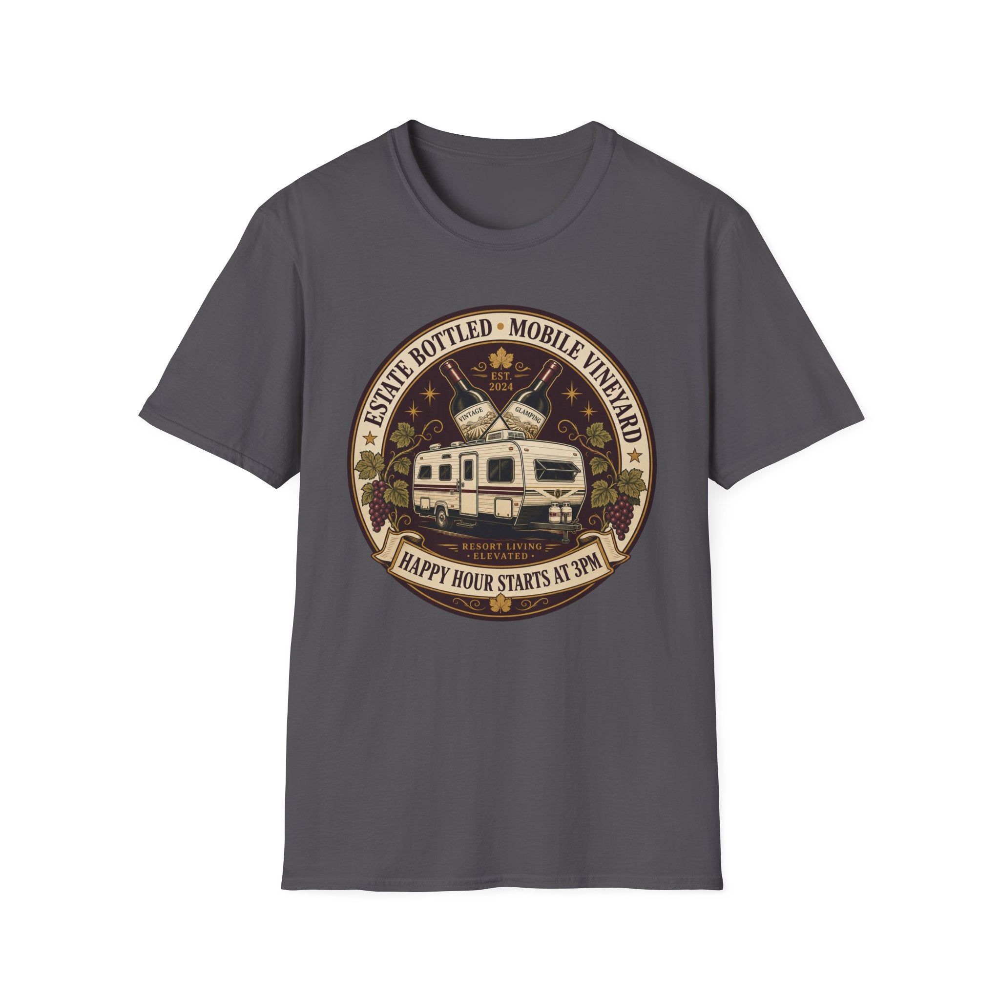 Estate Bottled Mobile Vinyard T-Shirt