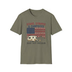 Stars, Stripes & Campsites Road Trip Freedom T-Shirt
