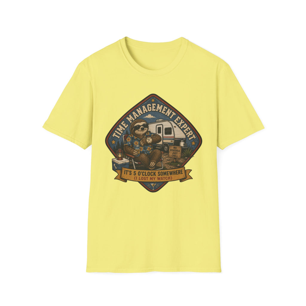 Time Management Expert - It's 5 O'Clock Somewhere T-Shirt