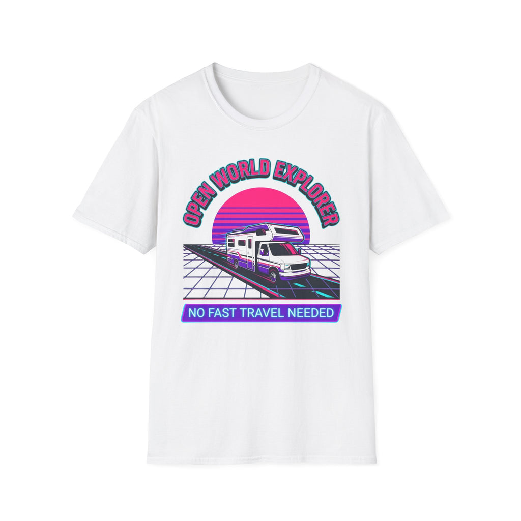 Open World Explorer - No Fast Travel Needed T-Shirt