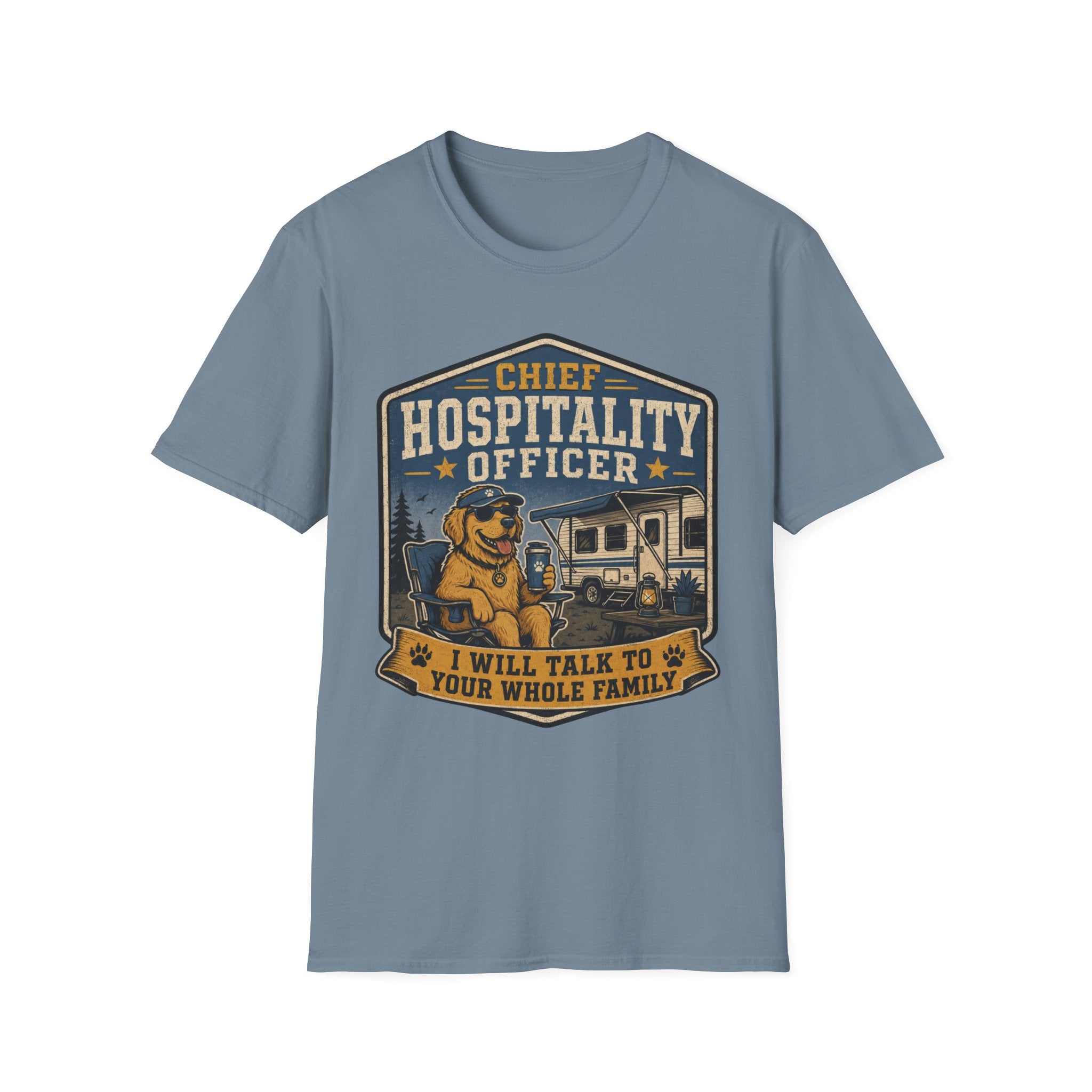 Chief Hospitality Officer - I Will Talk To Your Whole Family T-Shirt