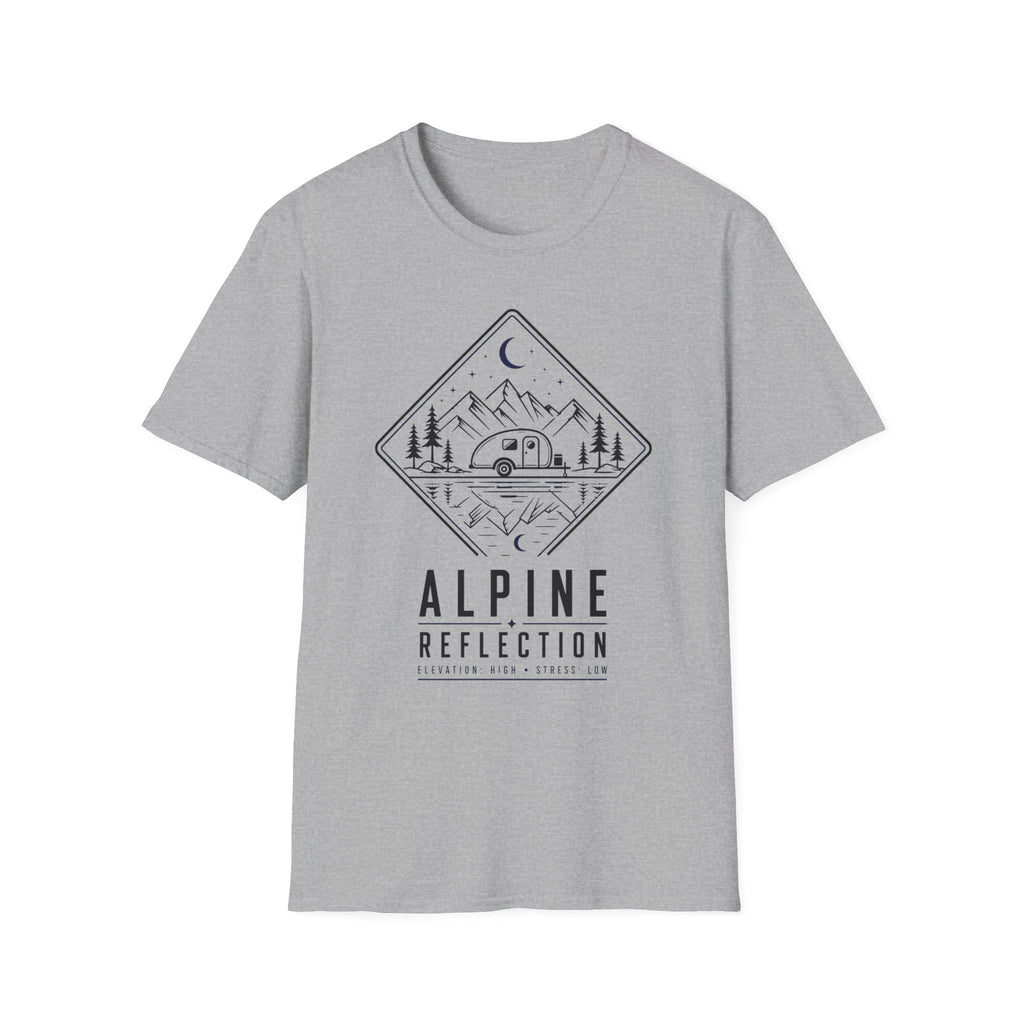 Alpine Reflection - Elevation High - Stress LowT-Shirt