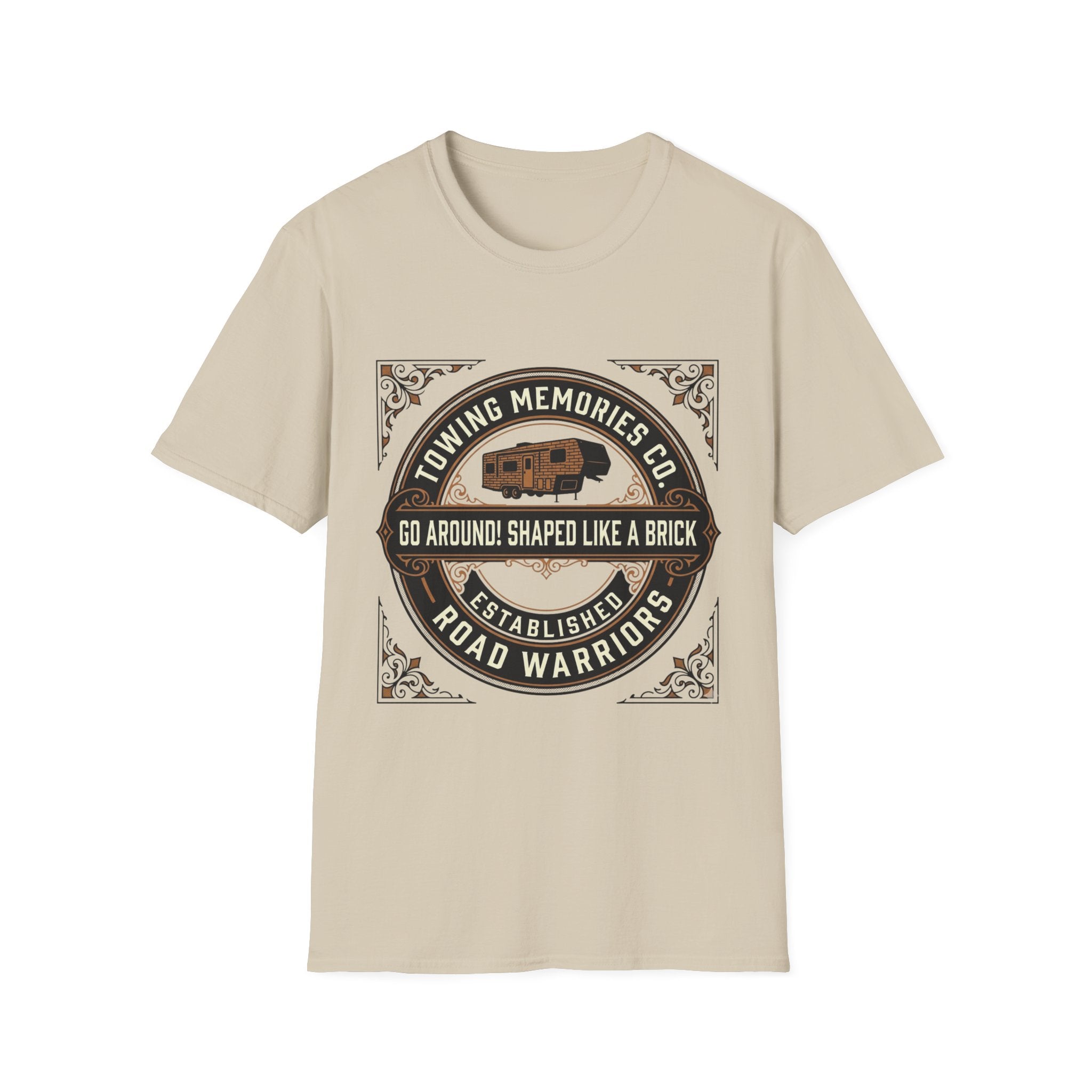Go Around Shaped Like A Brick T-Shirt