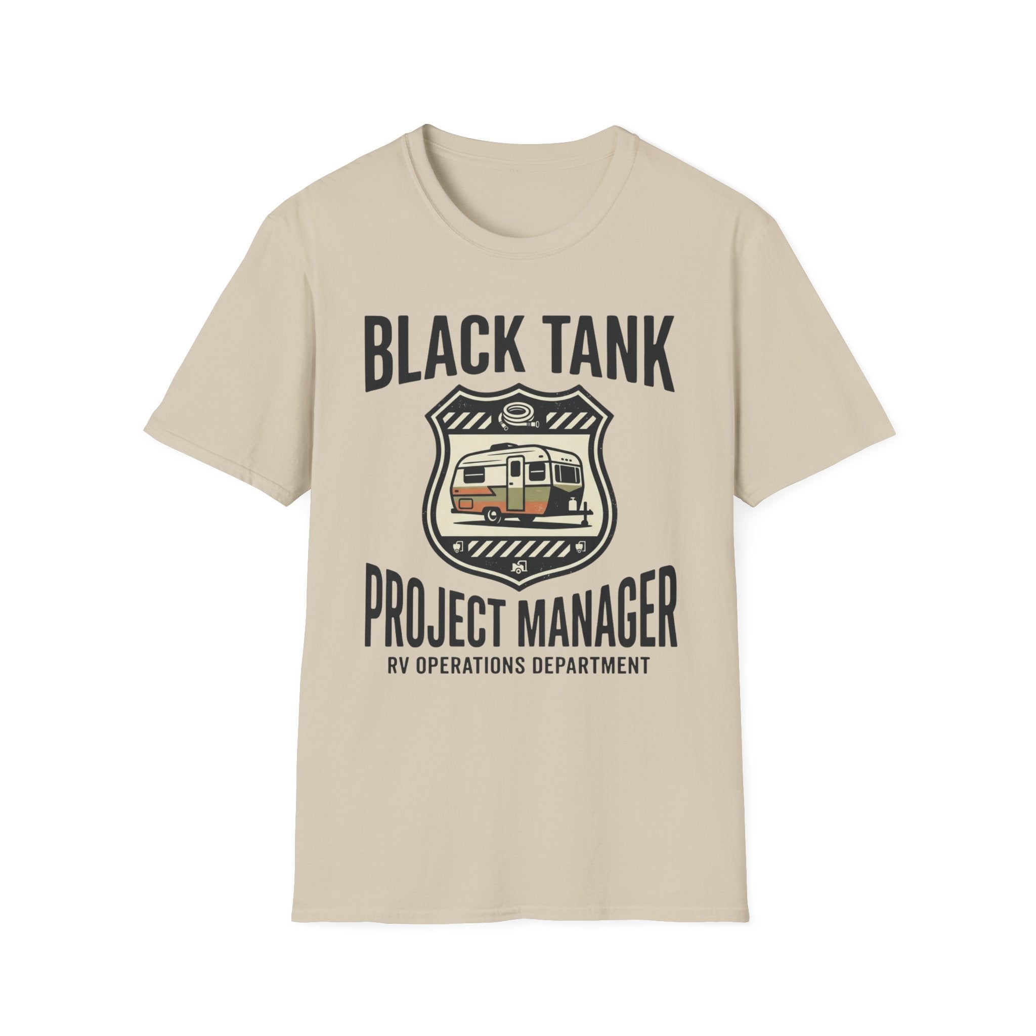 Black Tank Project Manager RV Operations Department T-Shirt