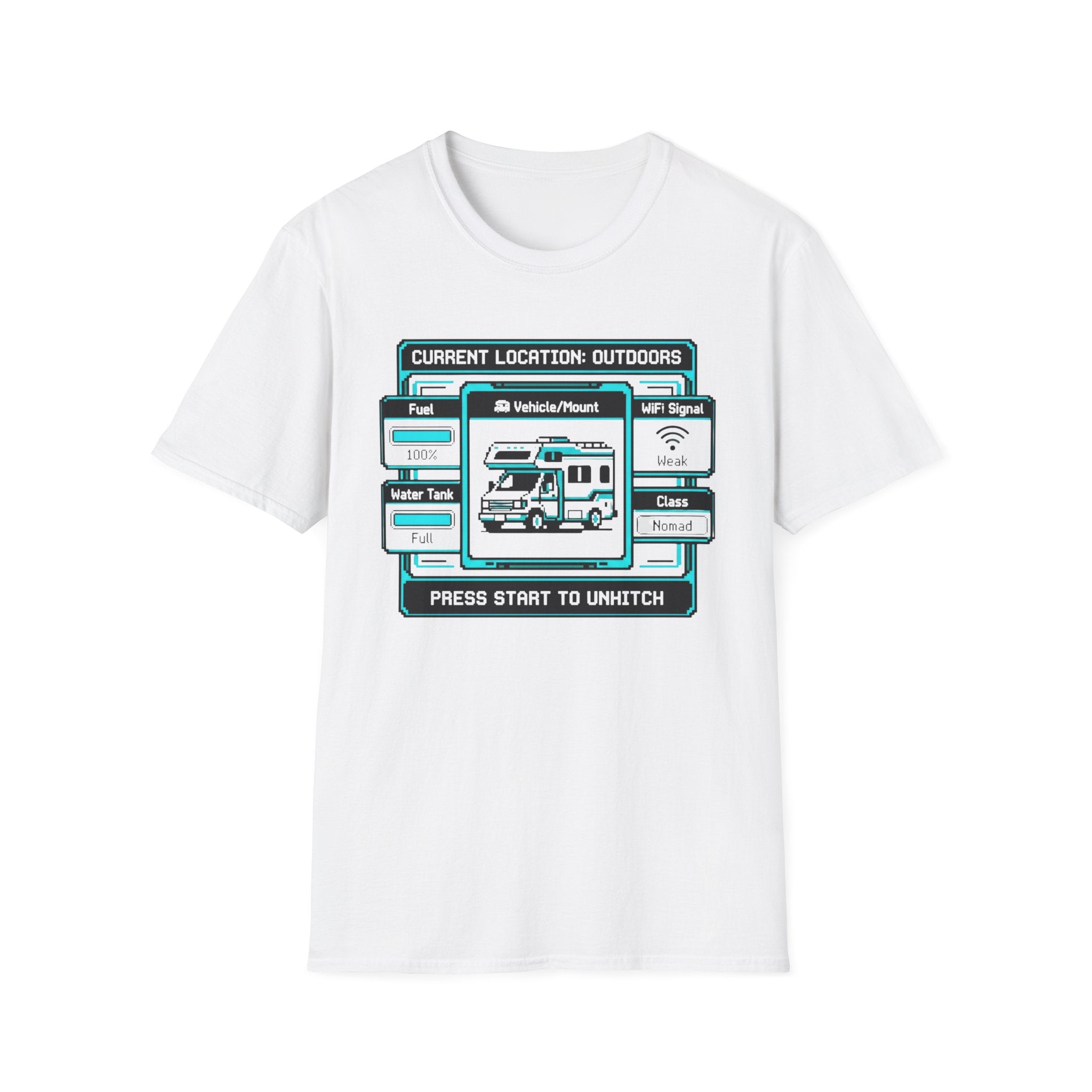 RV Player Status Screen T-Shirt