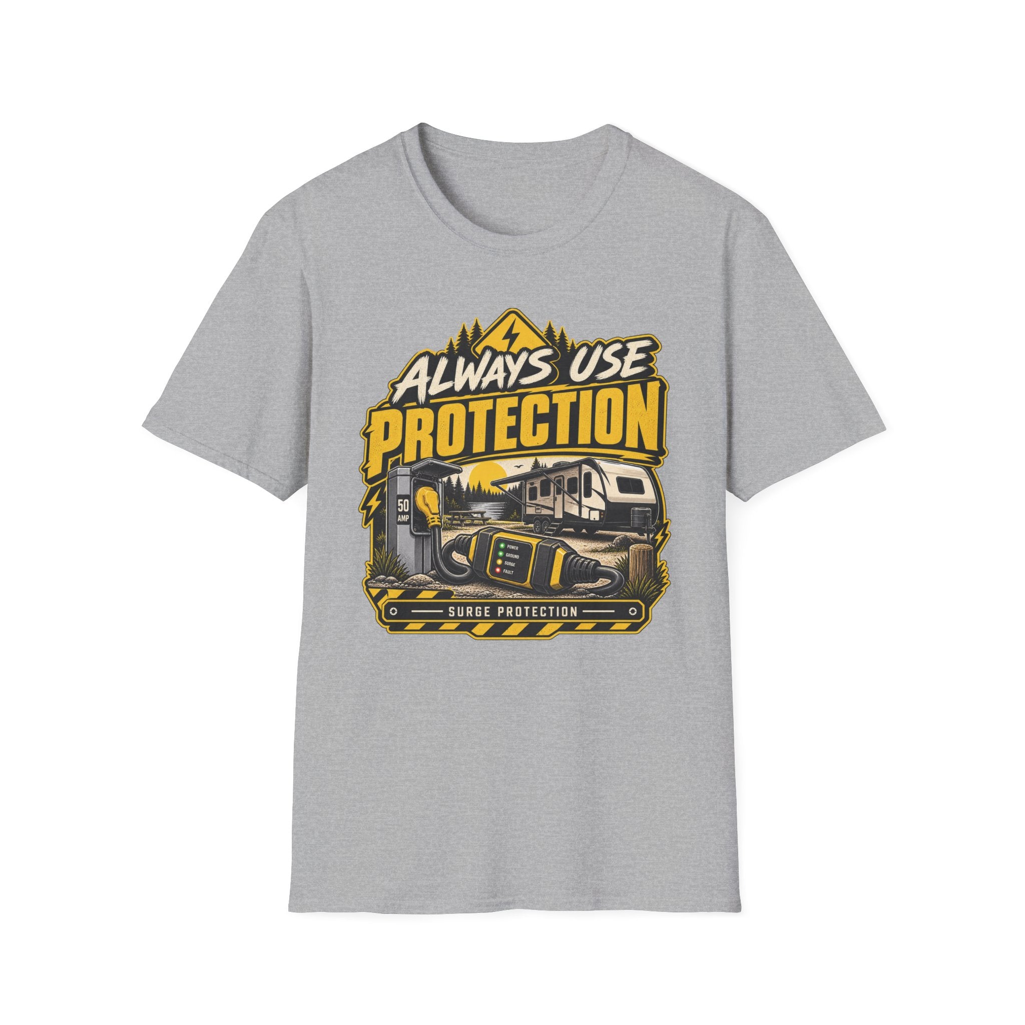 Always Use Protection - Surge Protection T-Shirt