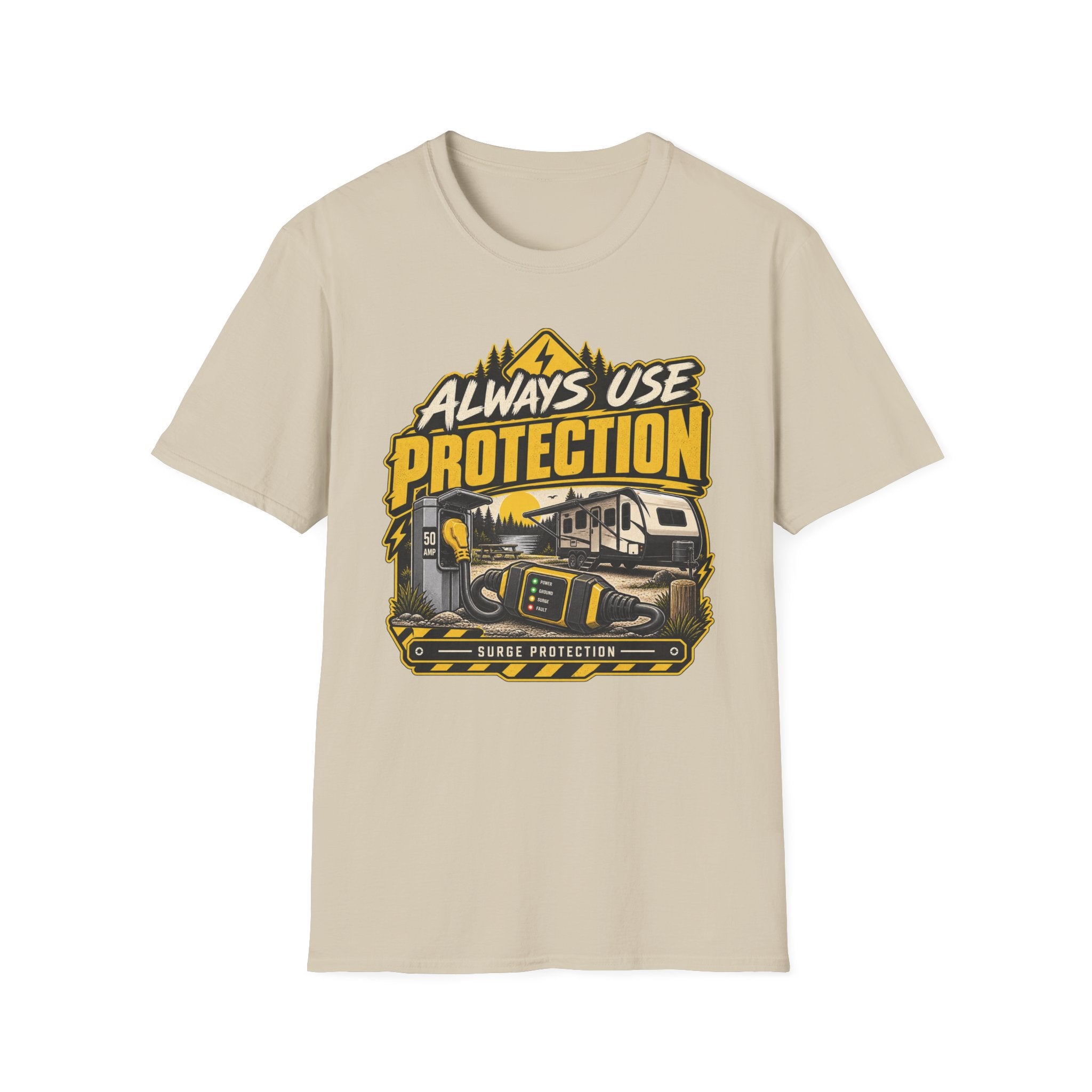 Always Use Protection - Surge Protection T-Shirt