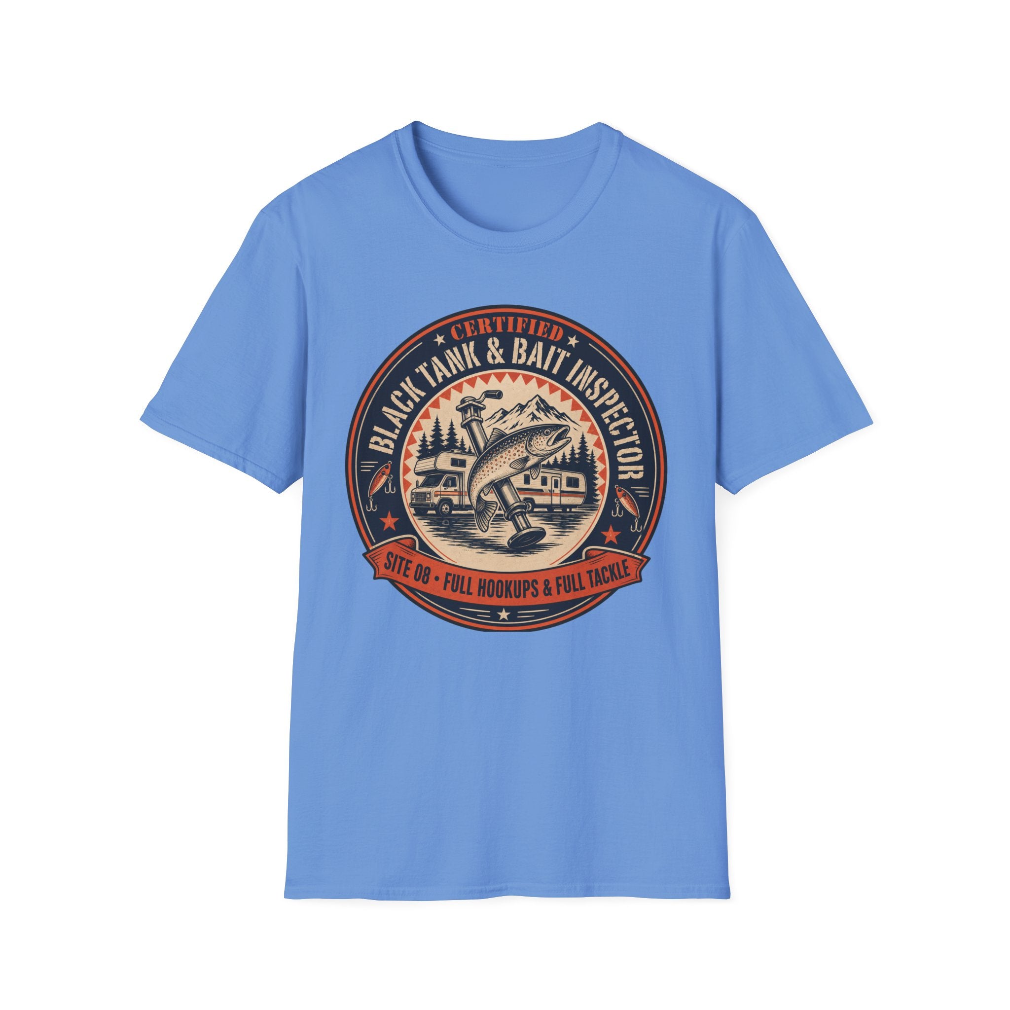 Certified Black Tank & Bait Inspector T-Shirt