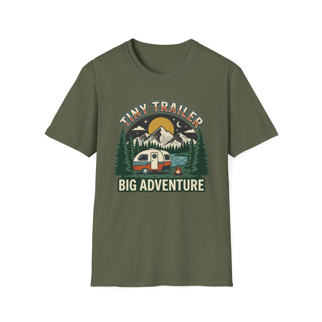 Tiny Trailer Big Adventure T-Shirt