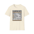 Glamping Facts Nutritional Label T-Shirt