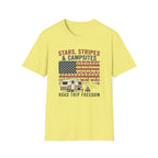 Stars, Stripes & Campsites Road Trip Freedom T-Shirt