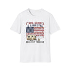 Stars, Stripes & Campsites Road Trip Freedom T-Shirt