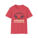 Proud Member Of The Campground Sleep Around Club T-Shirt