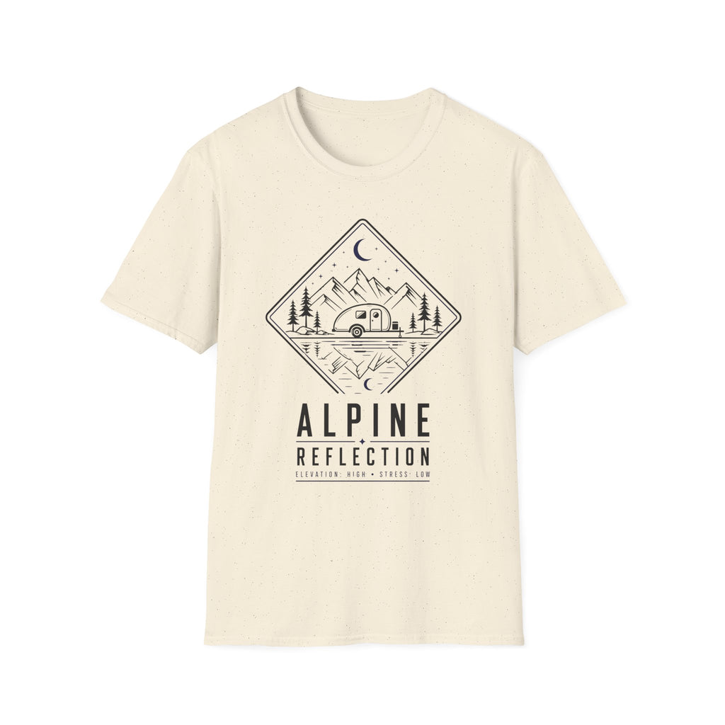 Alpine Reflection - Elevation High - Stress LowT-Shirt