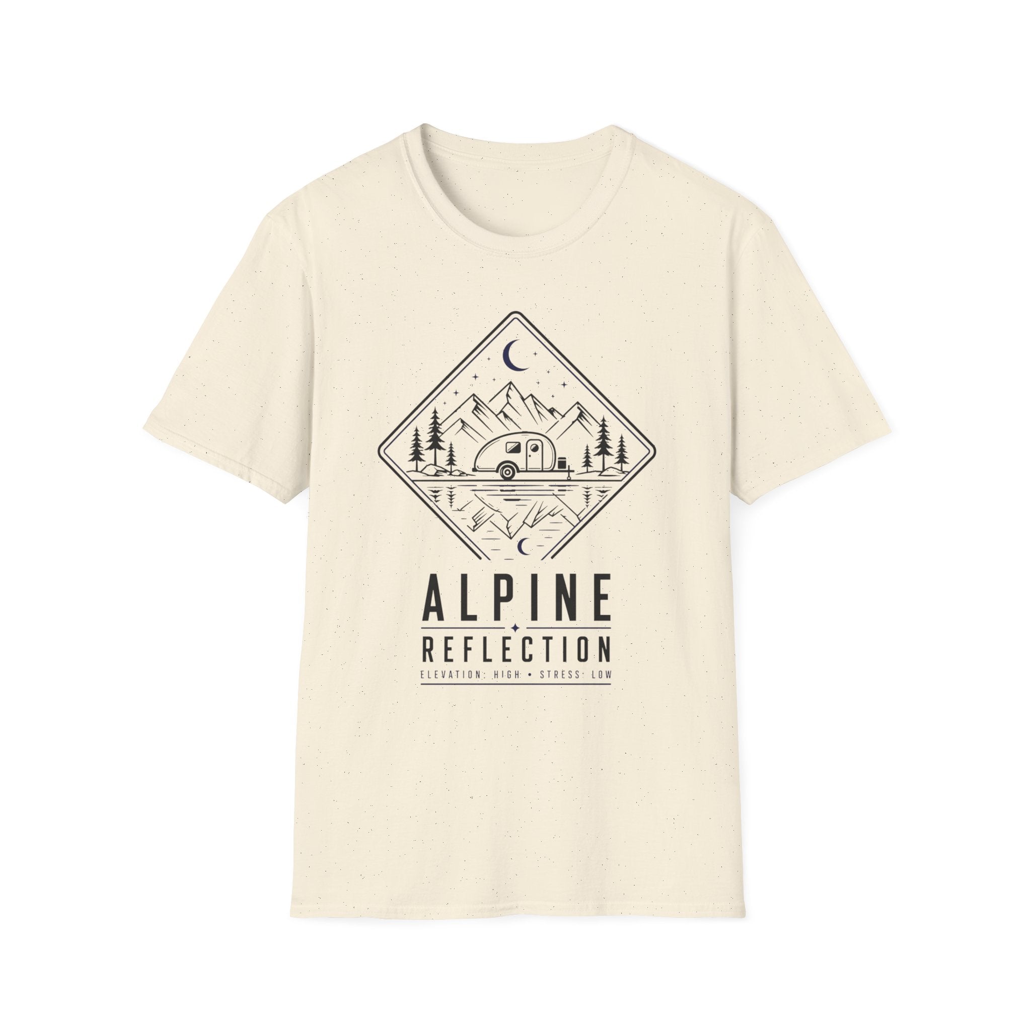 Alpine Reflection - Elevation High - Stress LowT-Shirt