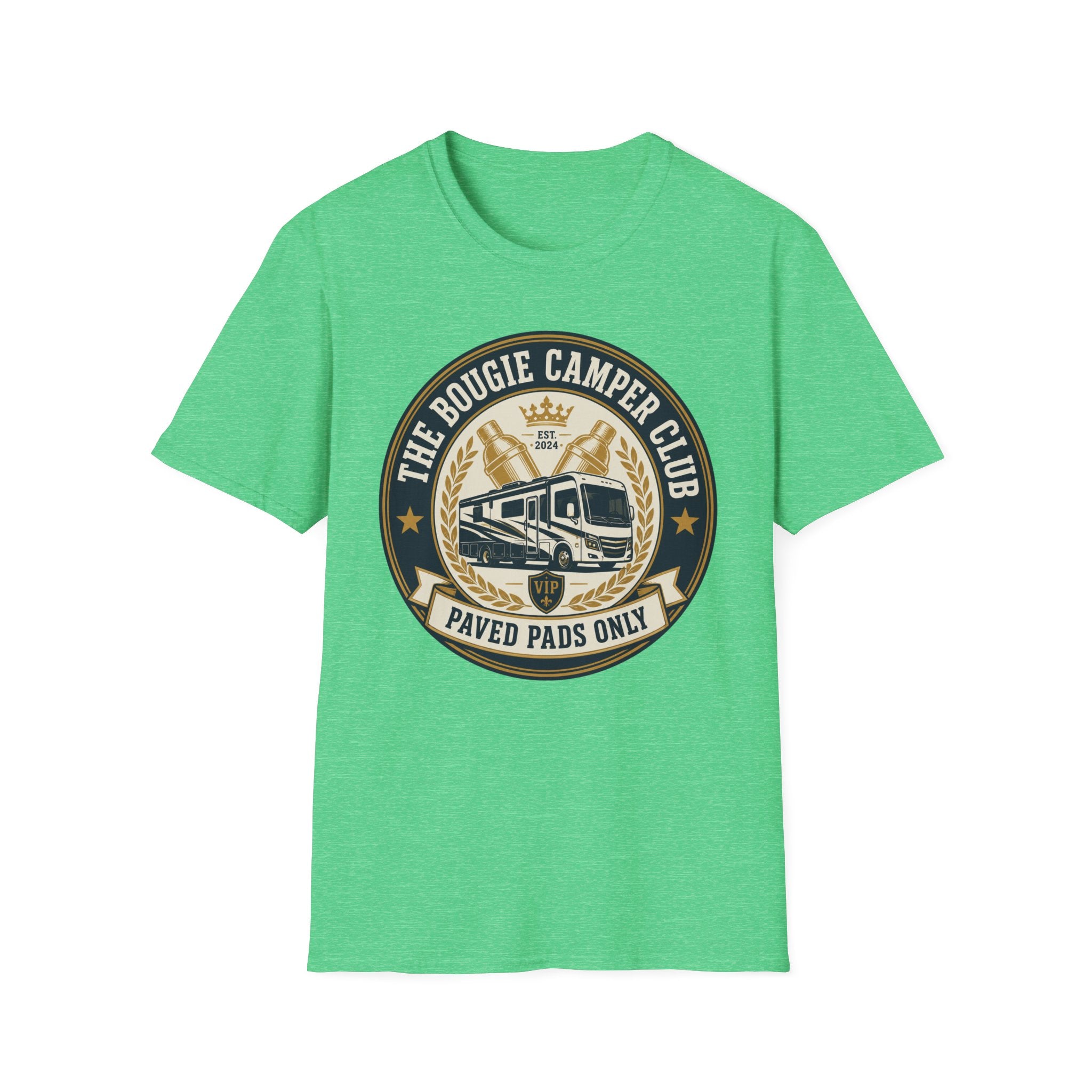 The Bougie Camper Club - Paved Pads Only T-Shirt
