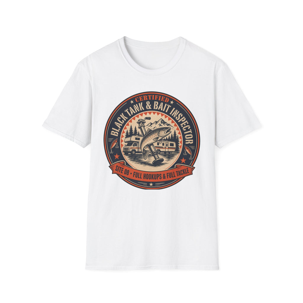 Certified Black Tank & Bait Inspector T-Shirt
