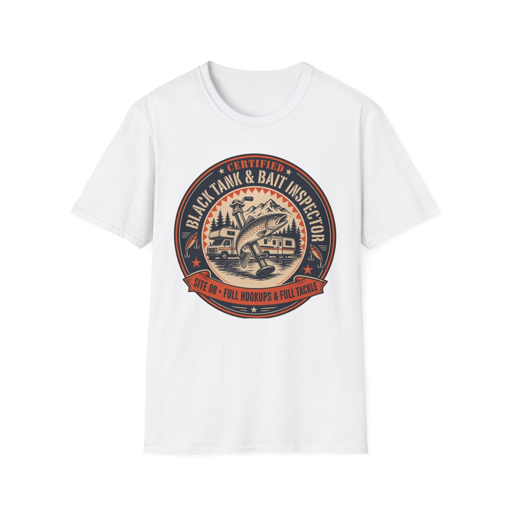 Certified Black Tank & Bait Inspector T-Shirt