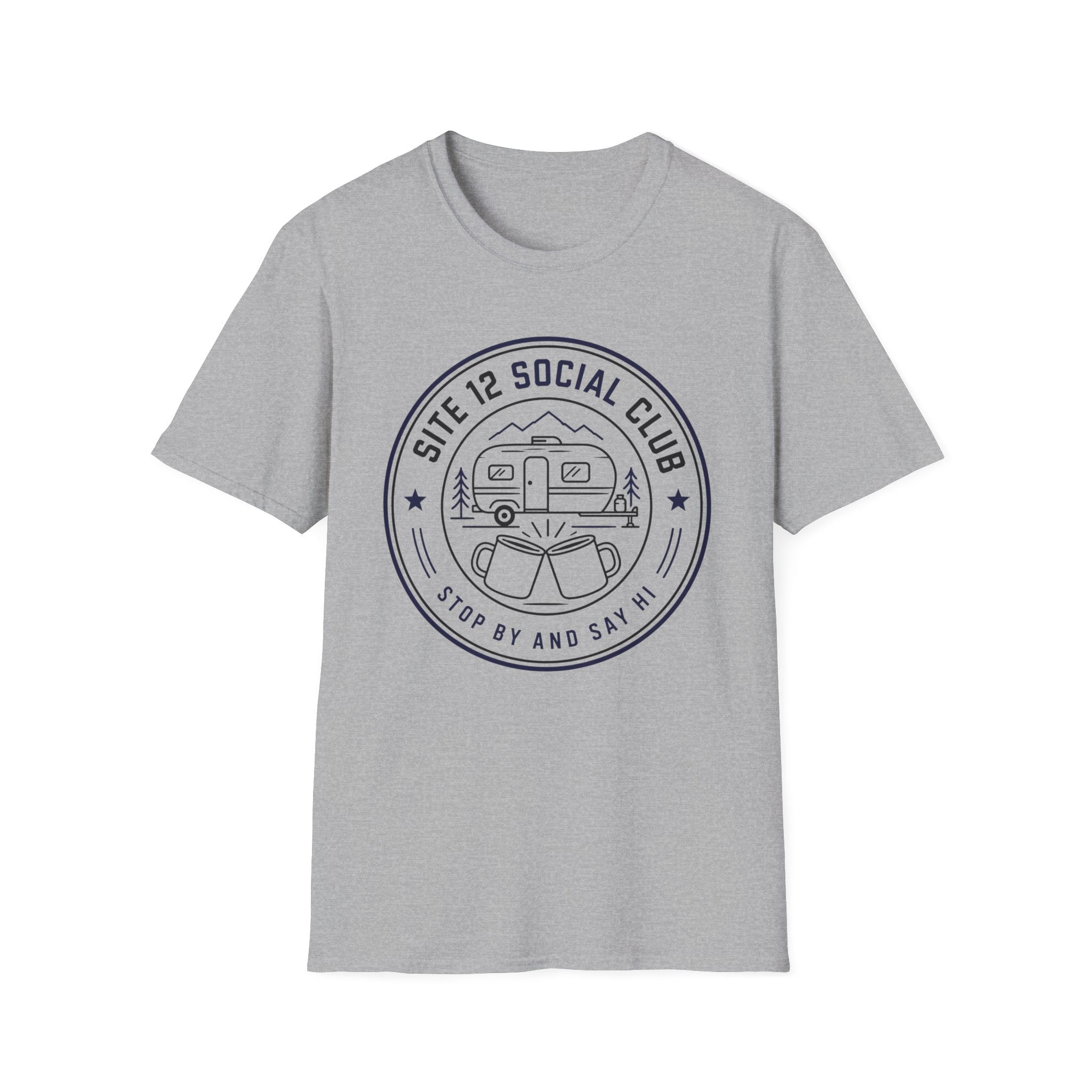 Site 12 Social Club - Stop By And Say Hi T-Shirt