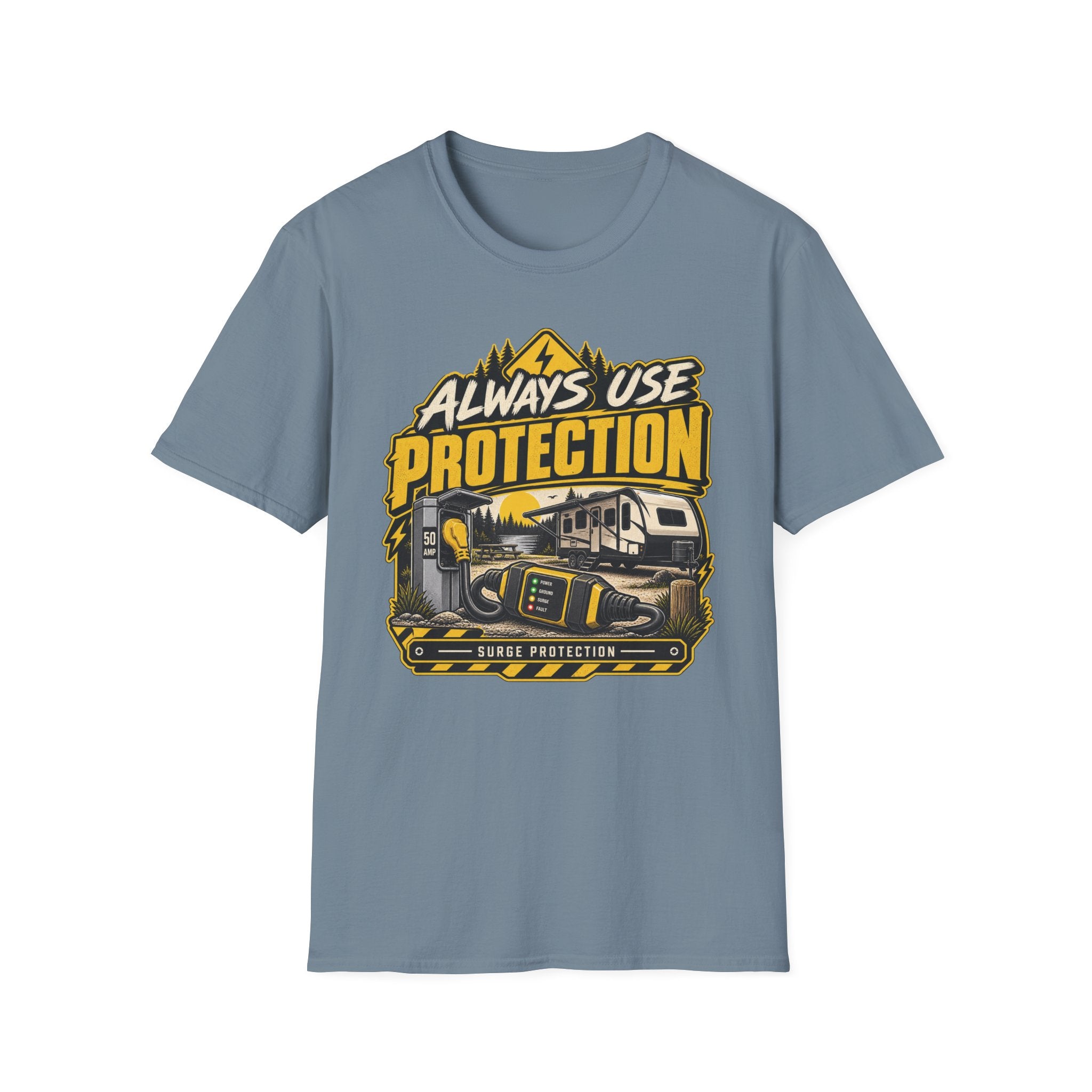 Always Use Protection - Surge Protection T-Shirt