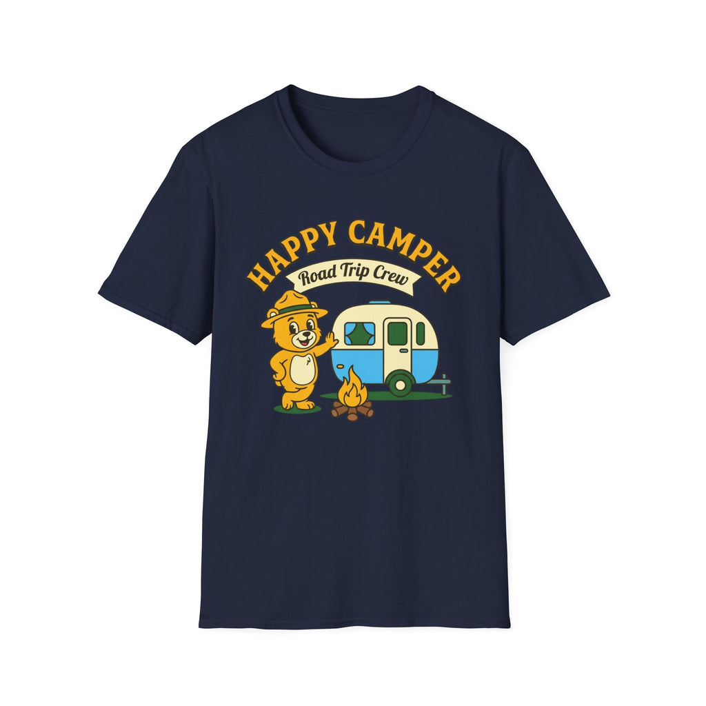 Happy Camper Road Trip Crew T-Shirt