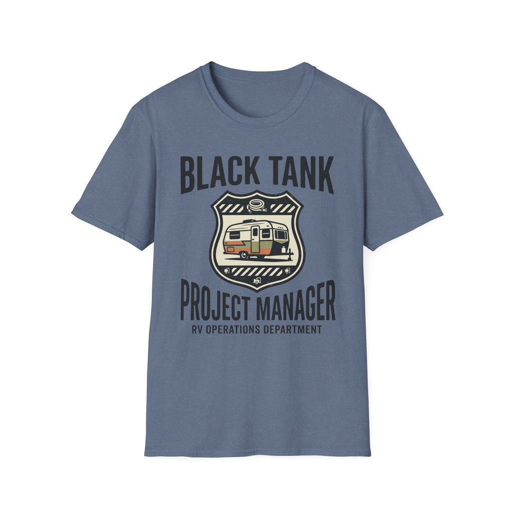 Black Tank Project Manager RV Operations Department T-Shirt