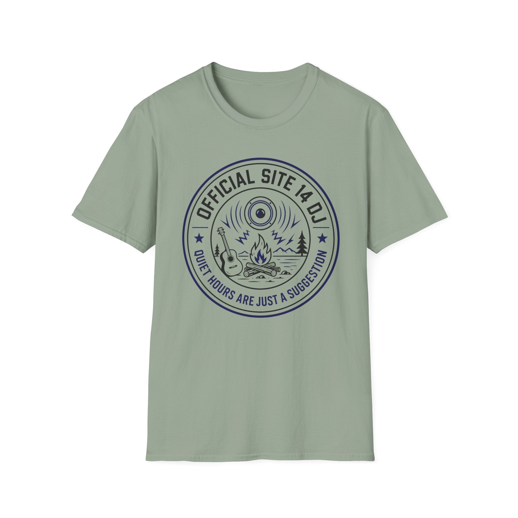 Official Site 14 DJ - Quiet Hours Are Just A Suggestion T-Shirt