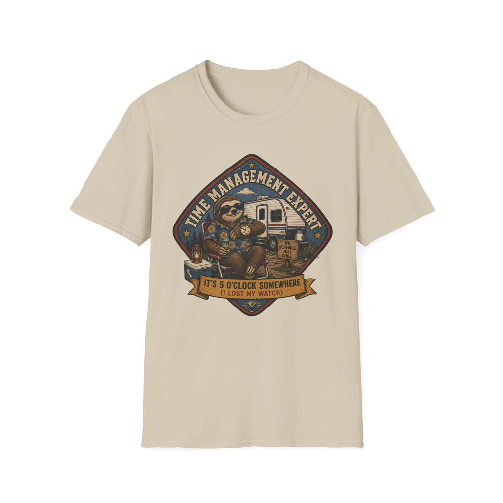 Time Management Expert - It's 5 O'Clock Somewhere T-Shirt