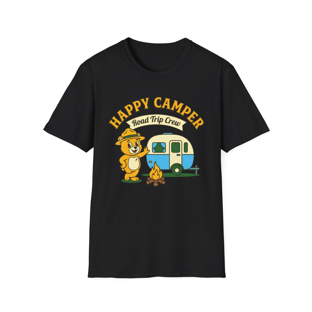 Happy Camper Road Trip Crew T-Shirt