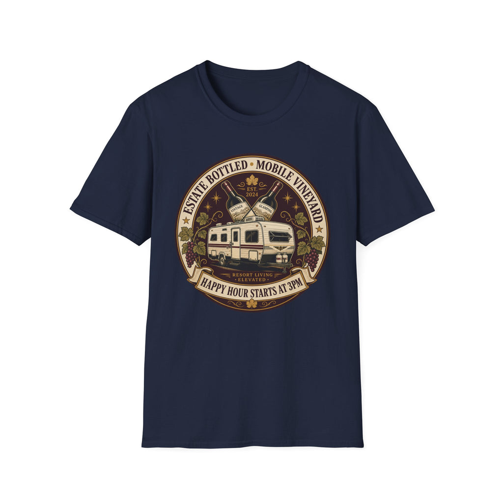 Estate Bottled Mobile Vinyard T-Shirt