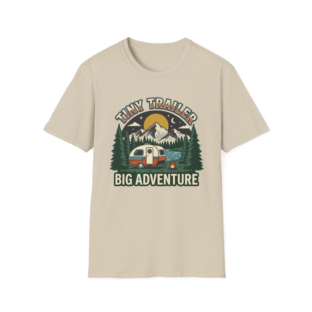 Tiny Trailer Big Adventure T-Shirt