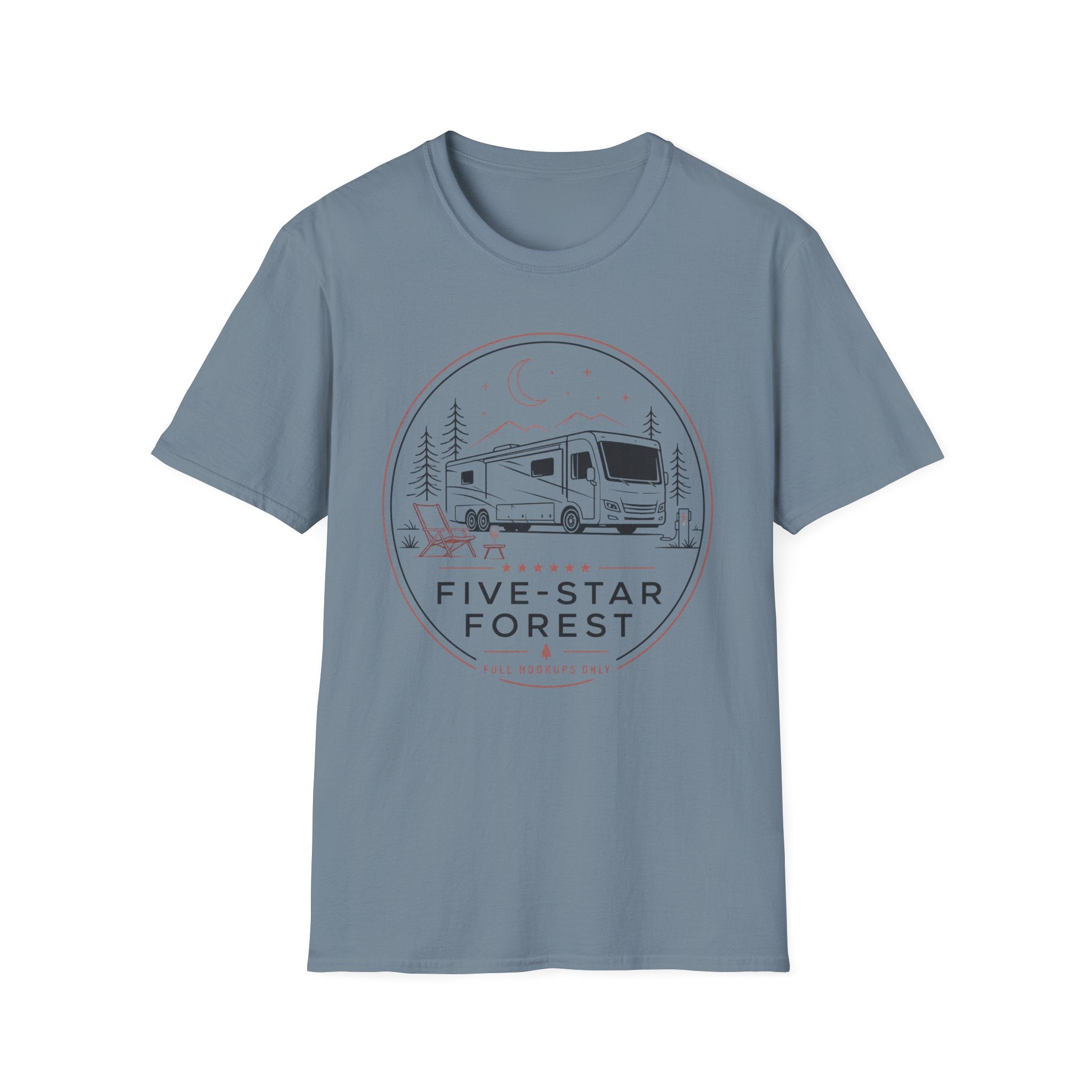 Five-Star Forest - Full Hookups Only T-Shirt