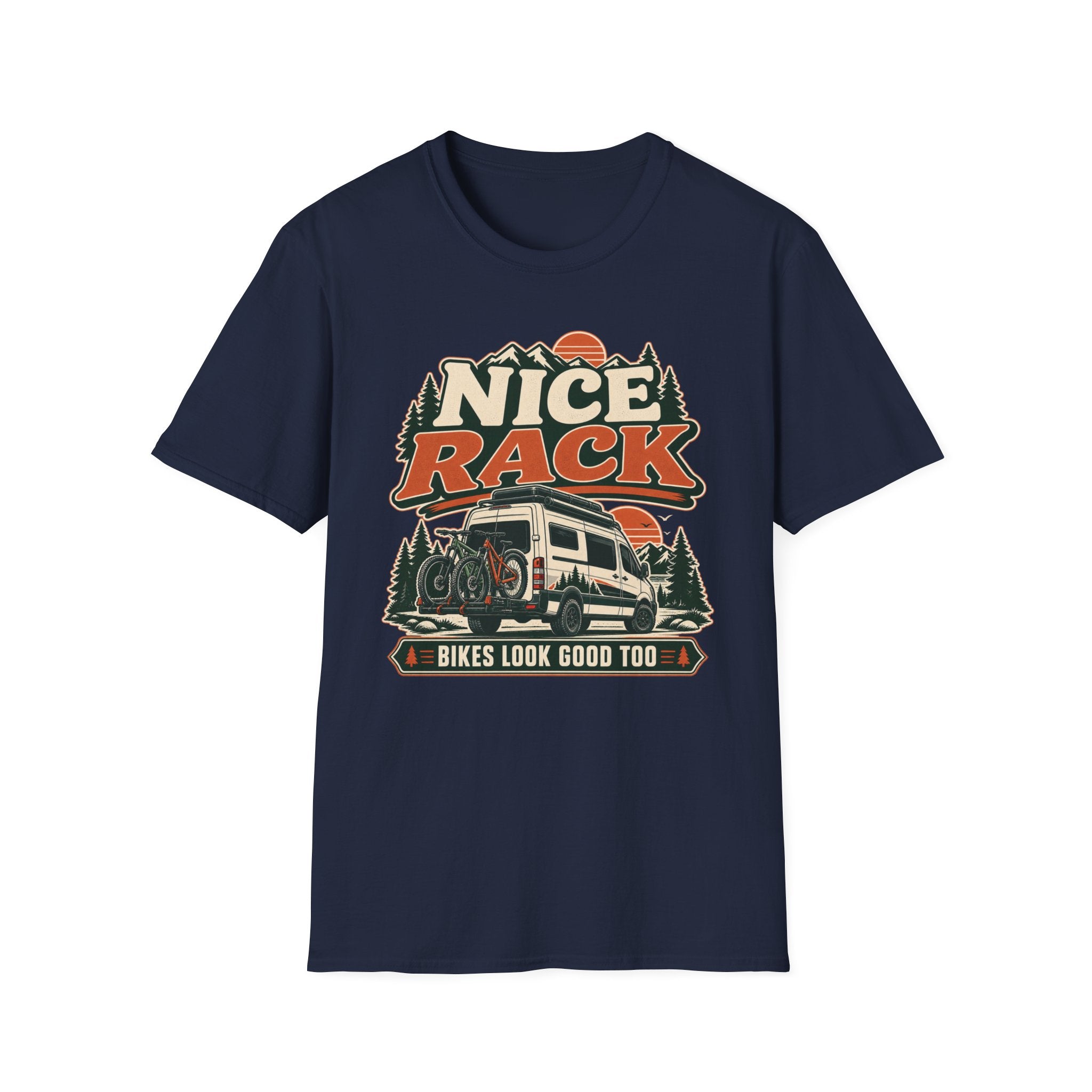 Nice Rack - Bikes Look Good Too T-Shirt