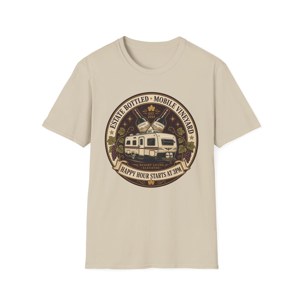 Estate Bottled Mobile Vinyard T-Shirt