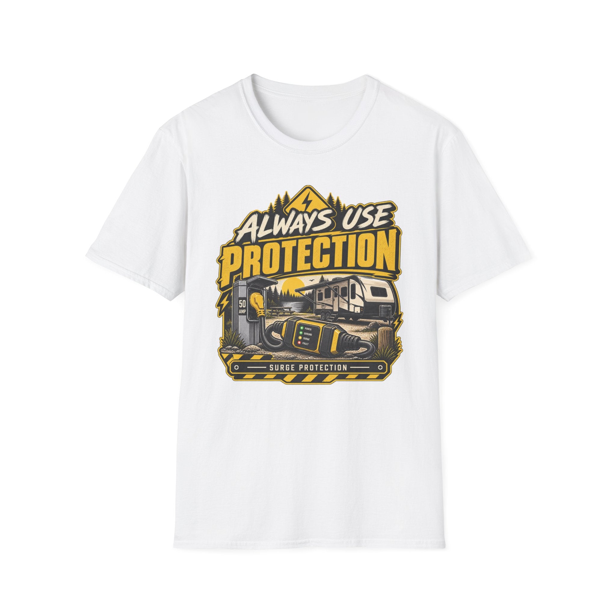 Always Use Protection - Surge Protection T-Shirt