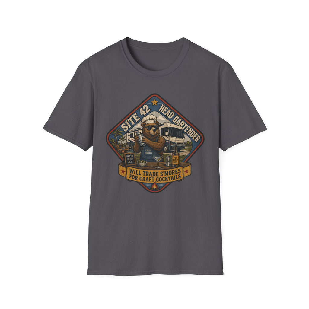 Site 42 - Head Bartender - Liquid Therapy T-Shirt