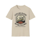 Leveling Blocks Before Feelings Campsite Priorities Department T-Shirt