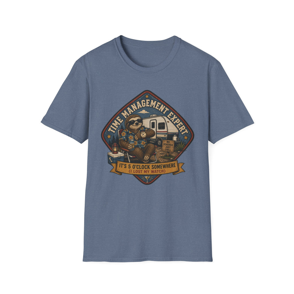 Time Management Expert - It's 5 O'Clock Somewhere T-Shirt