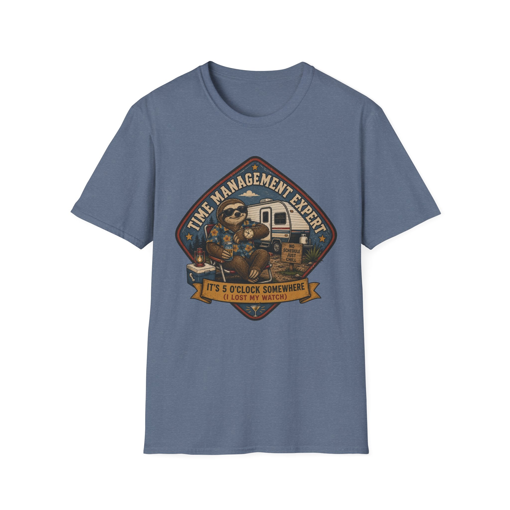 Time Management Expert - It's 5 O'Clock Somewhere T-Shirt
