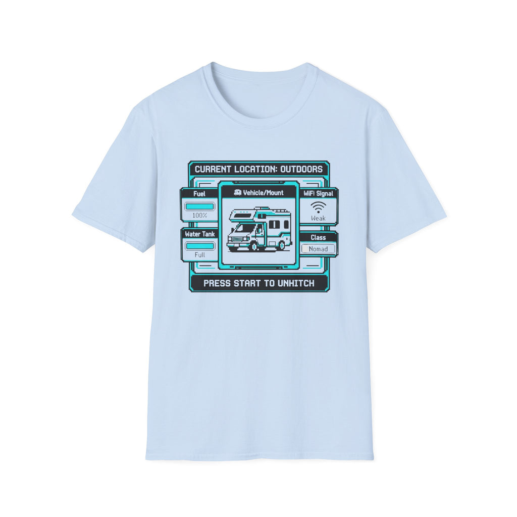 RV Player Status Screen T-Shirt