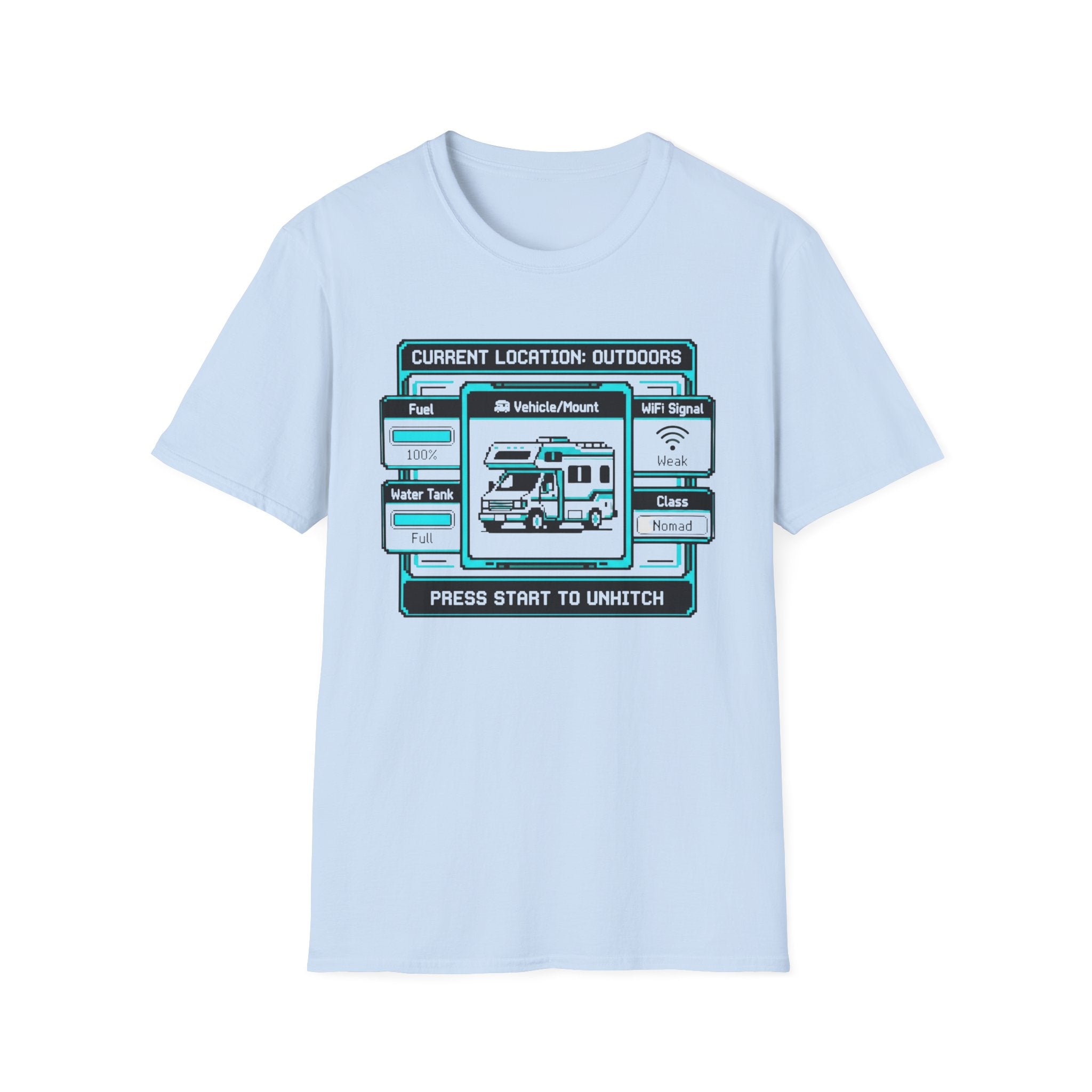 RV Player Status Screen T-Shirt