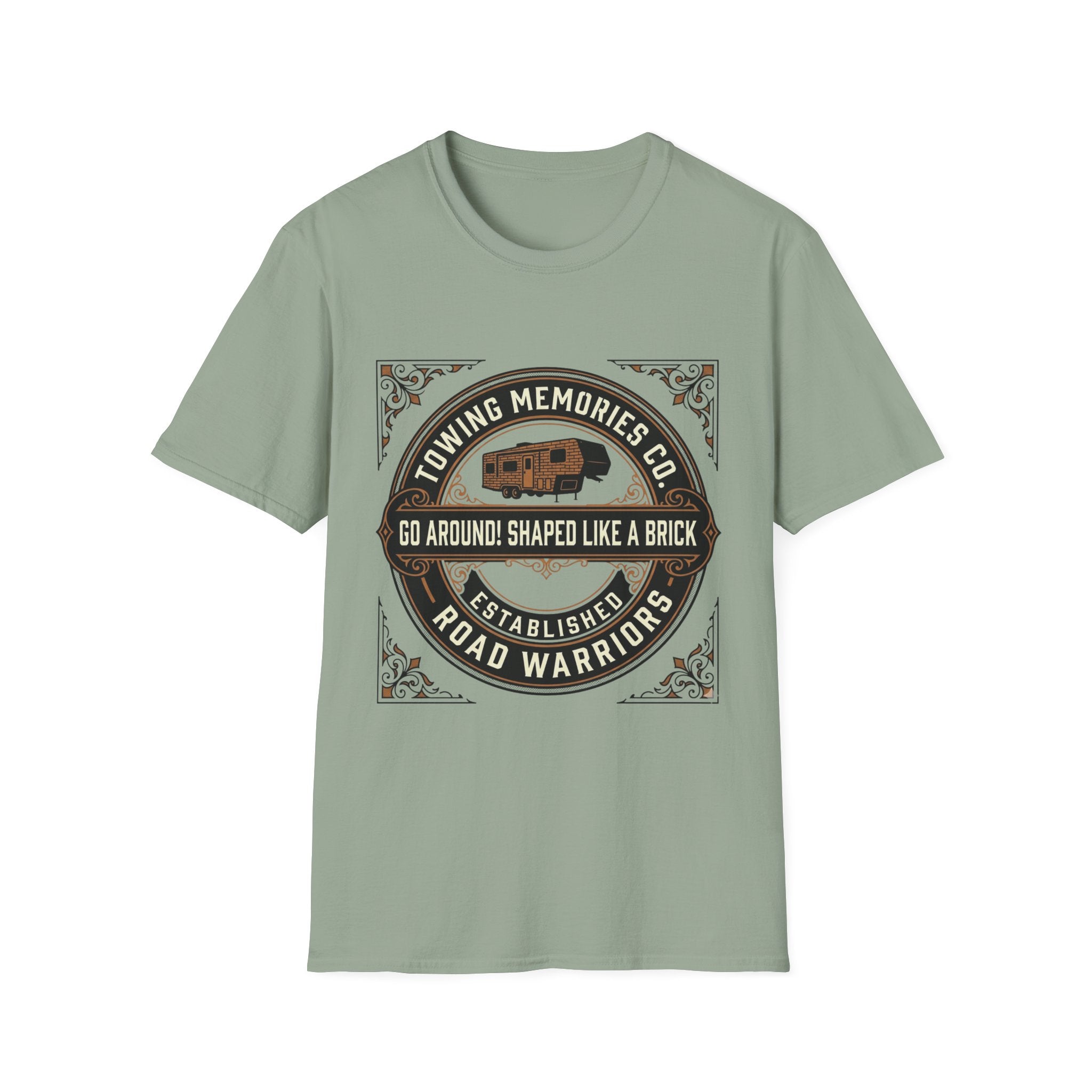 Go Around Shaped Like A Brick T-Shirt