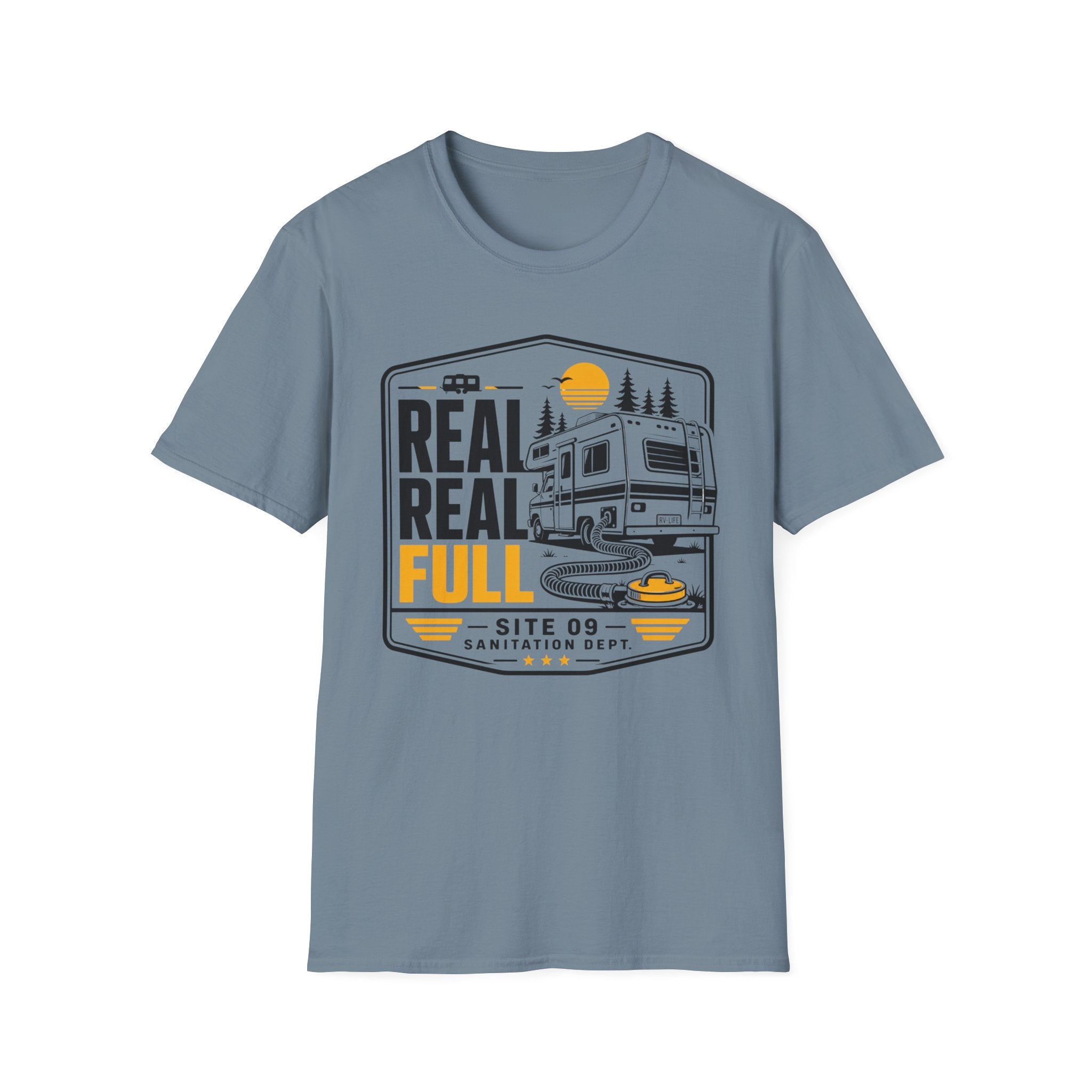 Real Real Full - Site 09 Sanitation Dept T-Shirt