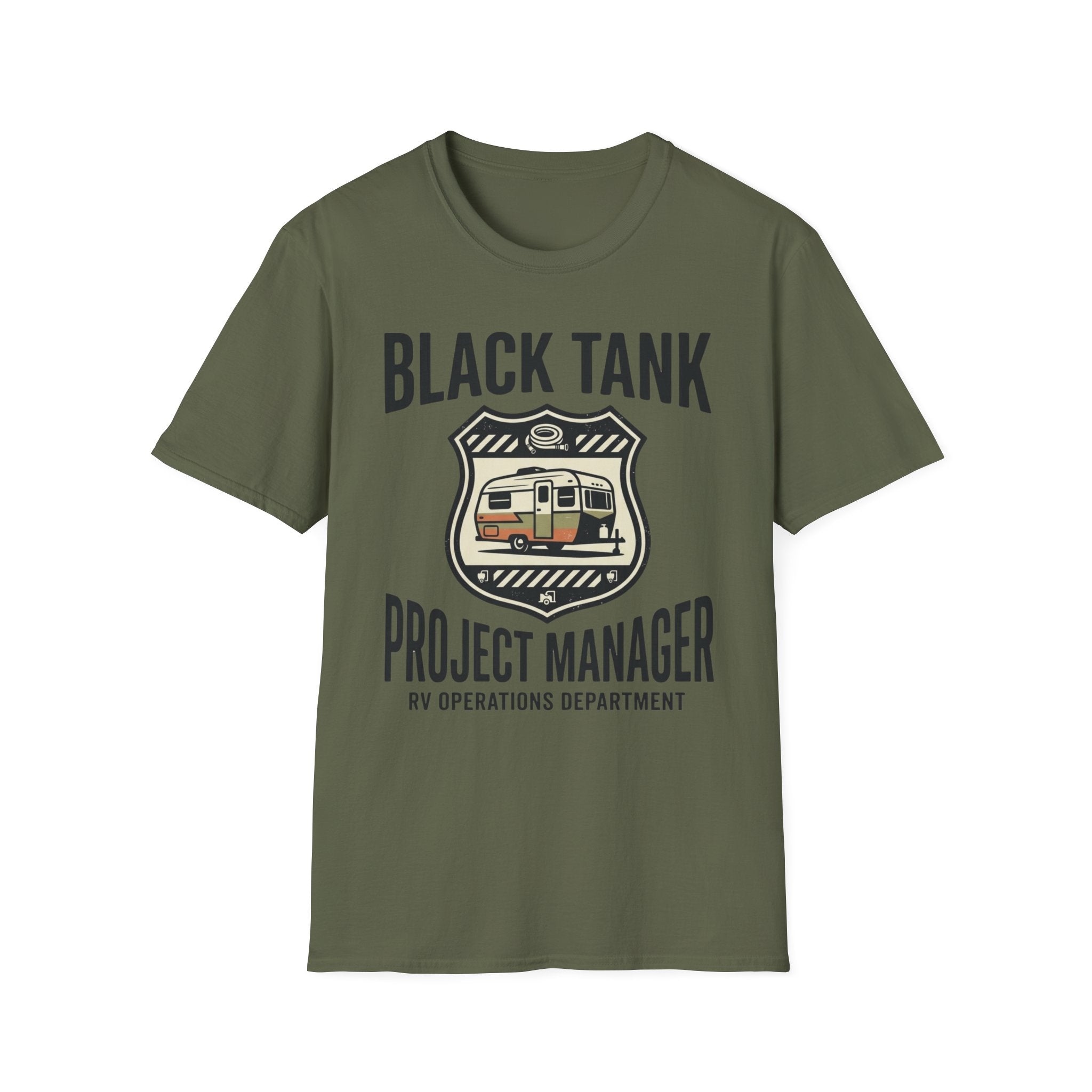 Black Tank Project Manager RV Operations Department T-Shirt