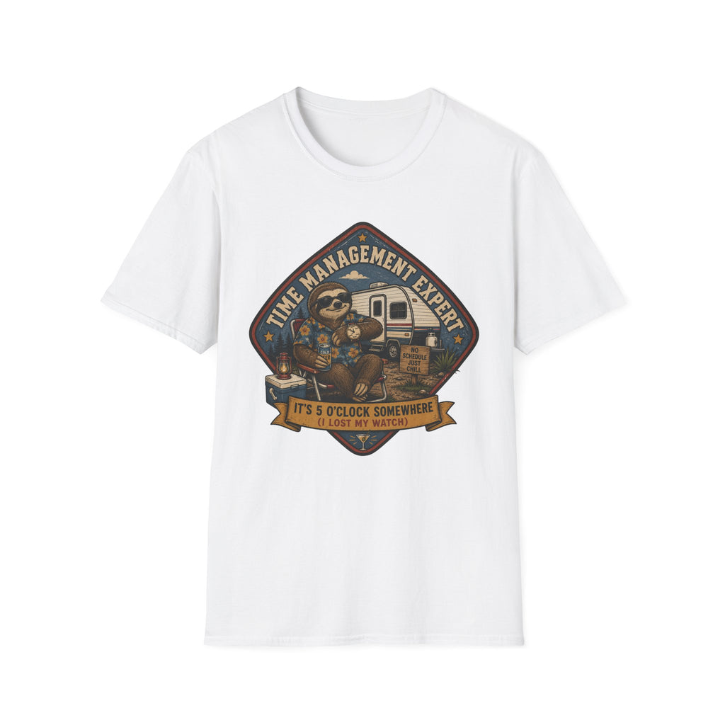 Time Management Expert - It's 5 O'Clock Somewhere T-Shirt