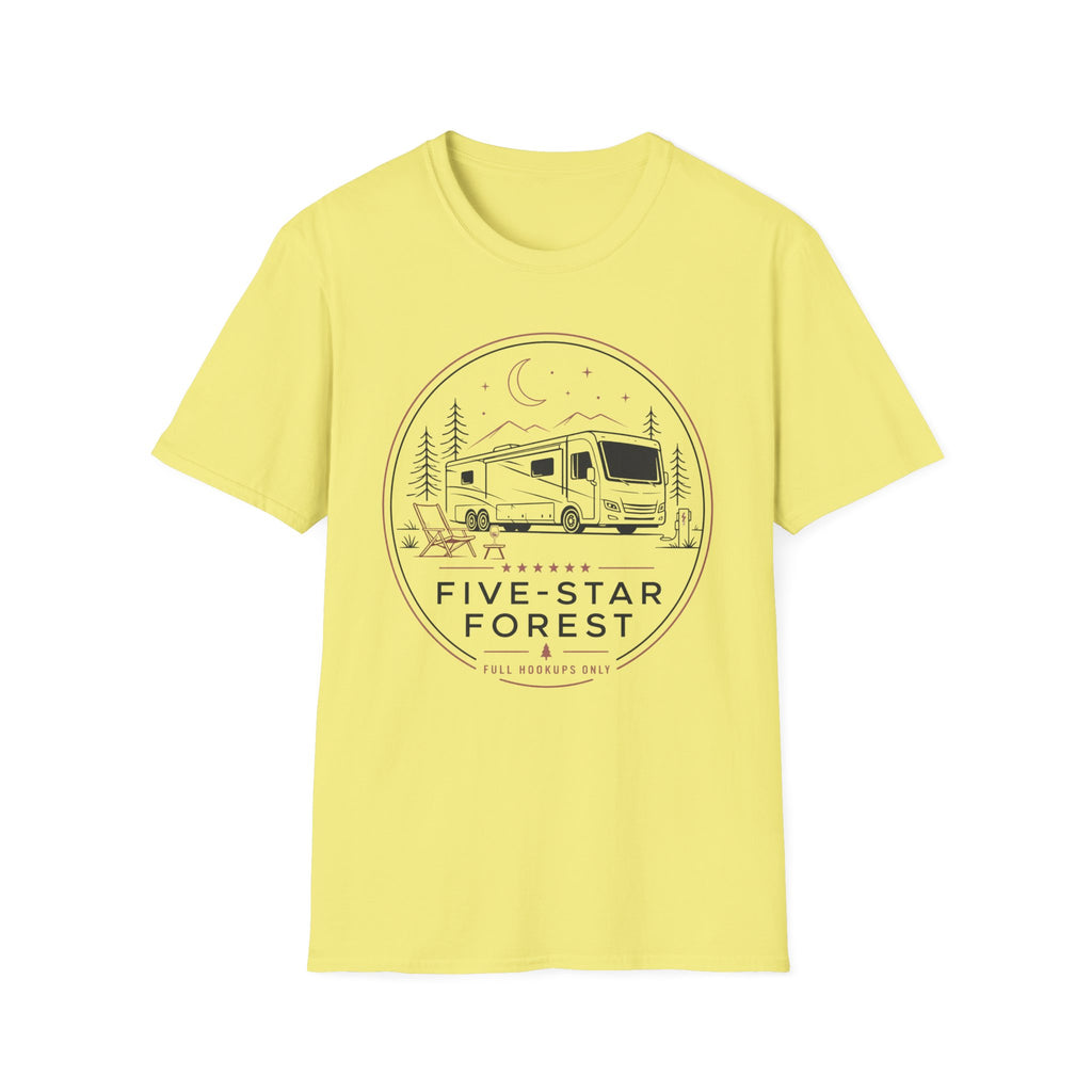 Five-Star Forest - Full Hookups Only T-Shirt