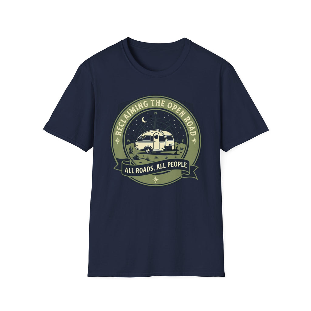 Reclaiming The Open Road - All Roads All People T-Shirt