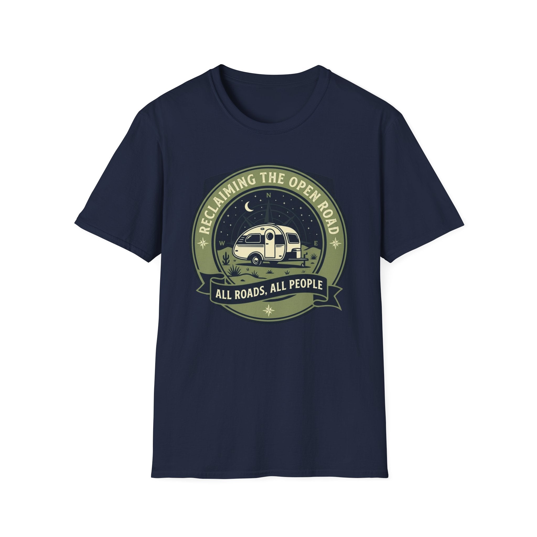Reclaiming The Open Road - All Roads All People T-Shirt