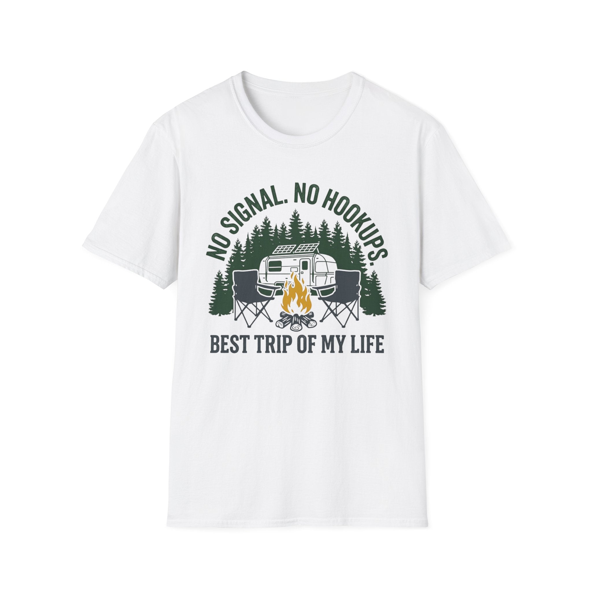 No Signal No Hookups - Best Trip Of My Life T-Shirt
